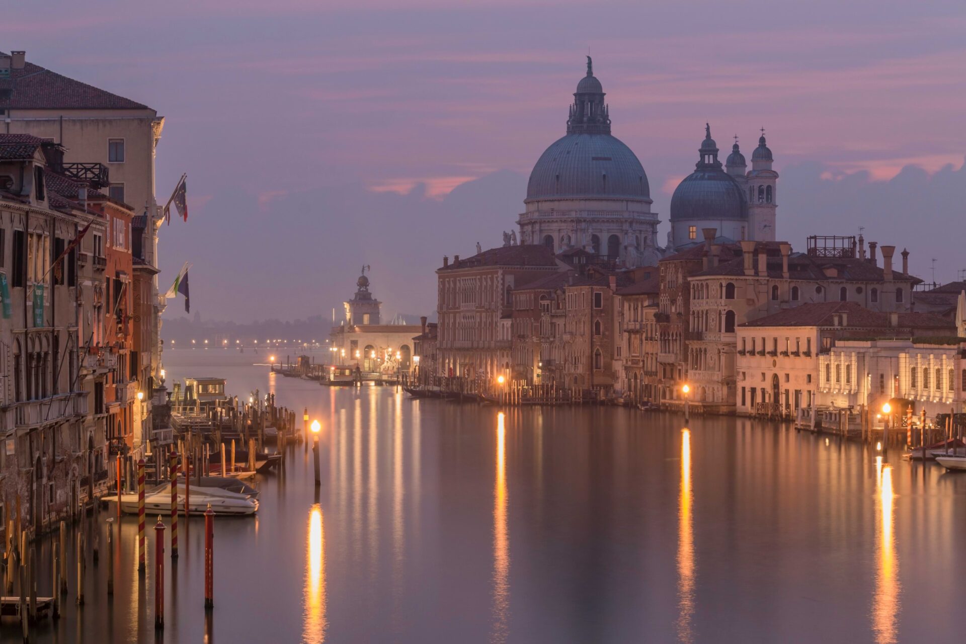 Ponte dell'Accademia At Dawn - Venice, Italy​